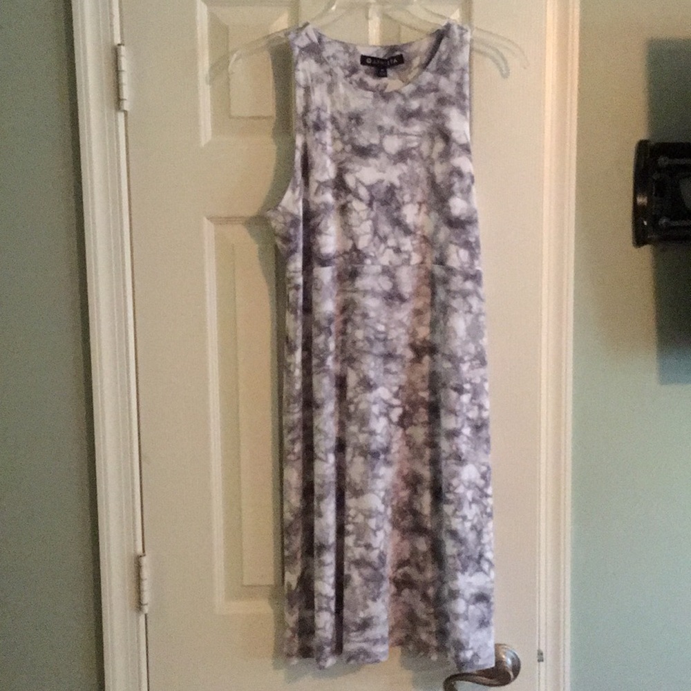 Athleta Santorini High Neck Printed Dress